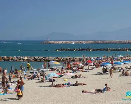 Apartmán Soleil Catalan 150m Ok Cheques Animaux 1ere Etage 6pers Wifi Parking Saint-Cyprien (Pyrenees-Orientales)